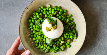 groene burrata salade recept