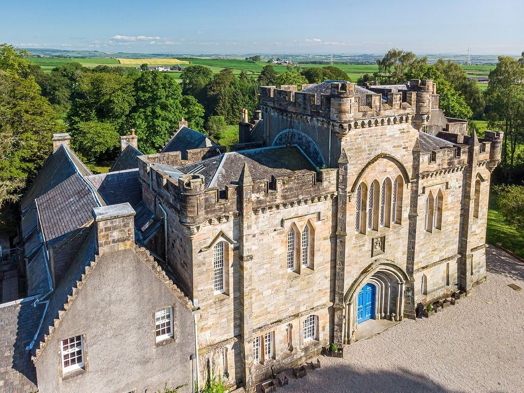 Craufurdland Castle credit VRBO via Holidu