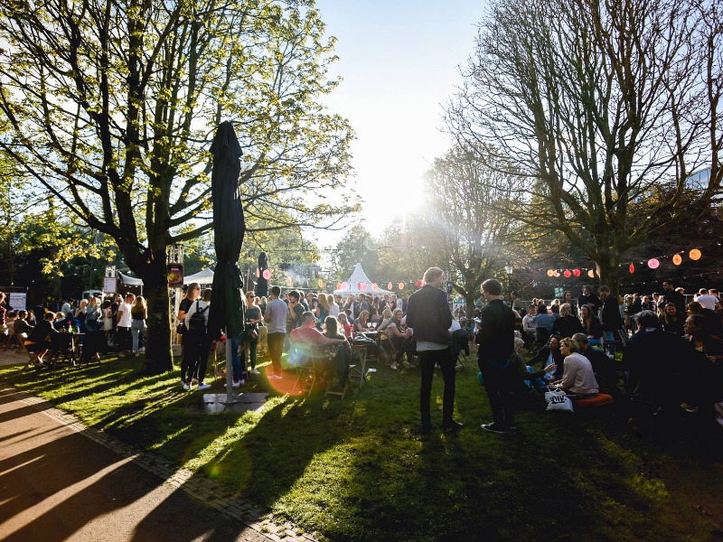 Het Amsterdamse Terrassen Festival Rembrandtpark