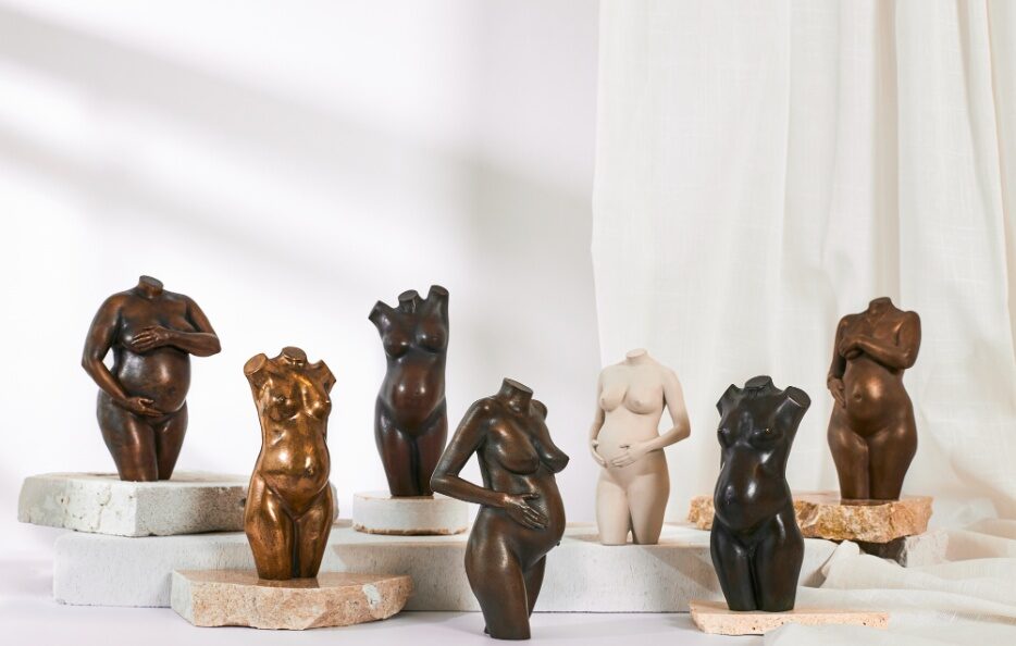 buikbeeldje , zwangerschapsbeeldje Gooi MOA