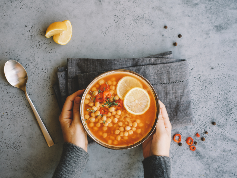 snelle vegetarische harira soep - harira recept