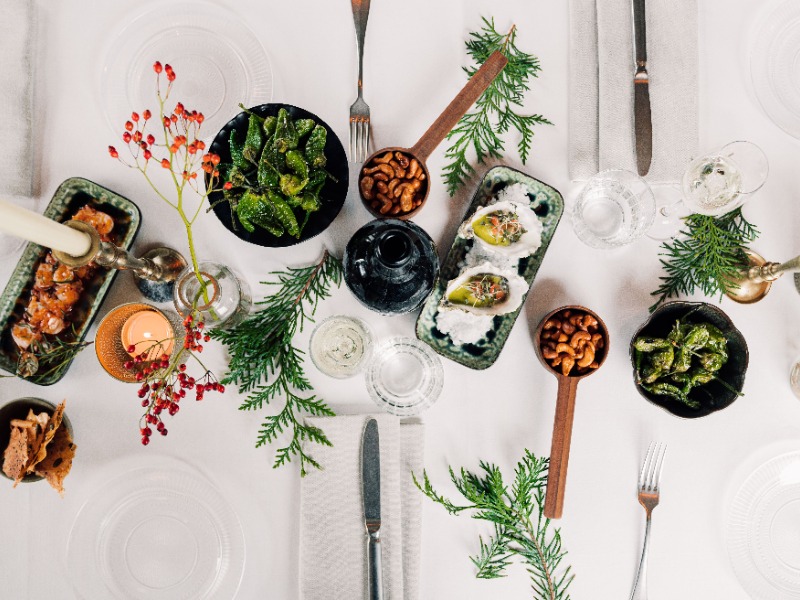kerstmenu