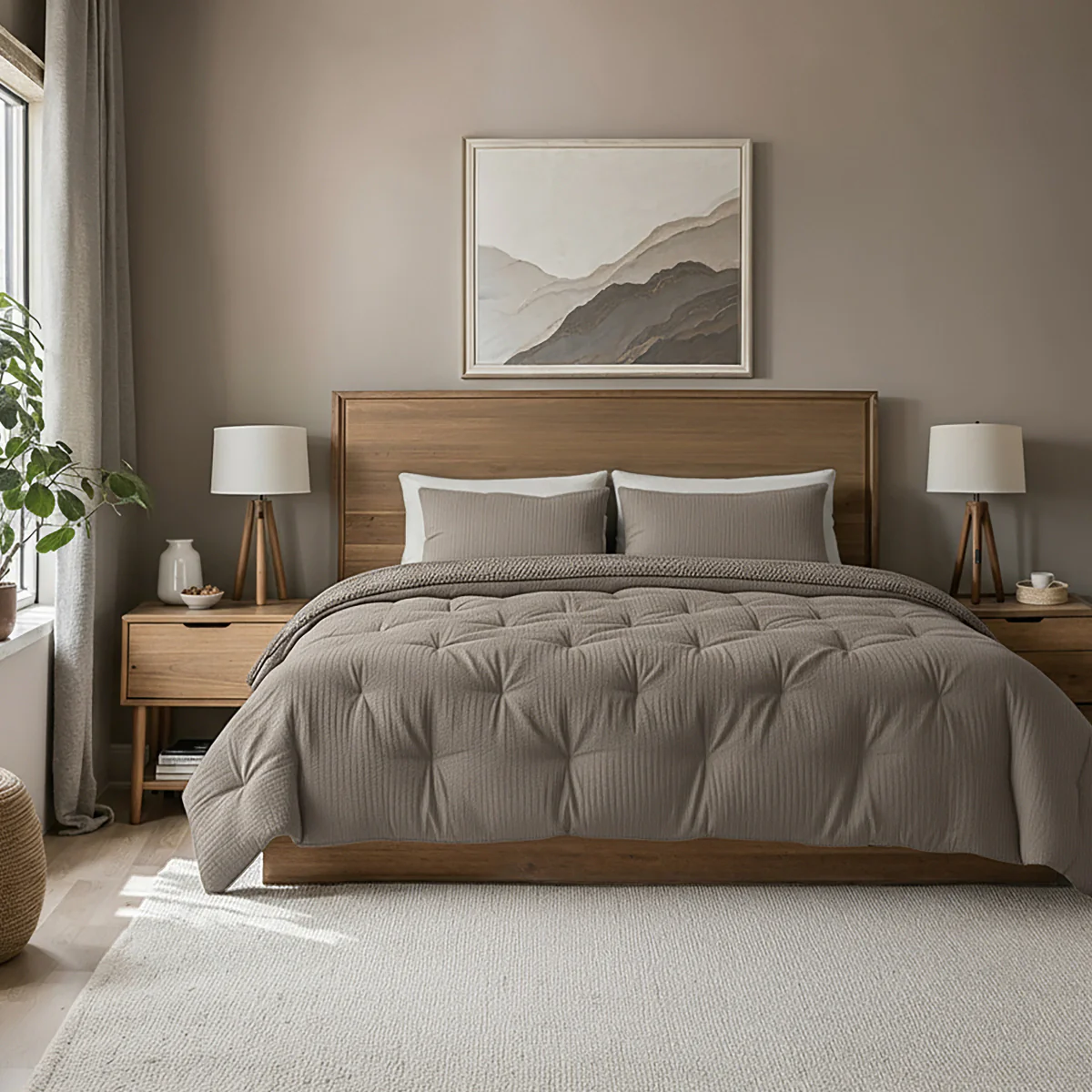 Zelesta Teddy Mousseline DarkTaupe €99