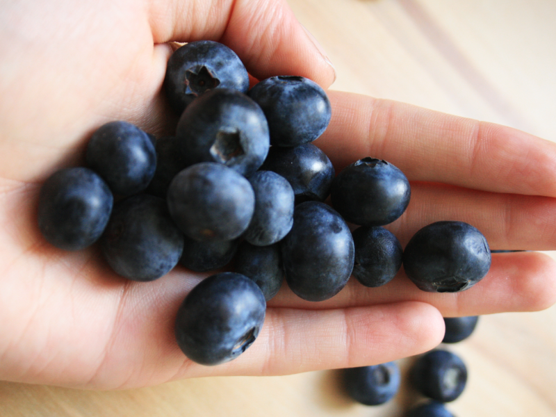 Blue berry - blauwe bessen gezond