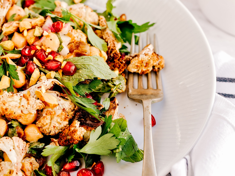 bloemkool salade recept