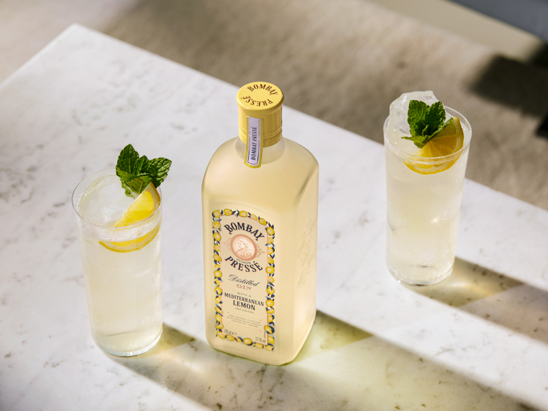 Cocktail recepten met Bombay Citron Pressé