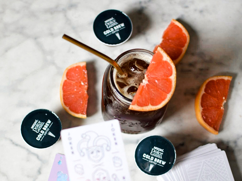 coldbrew dolce gusto ijskoffie