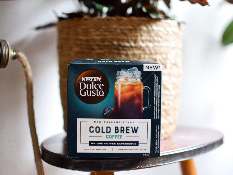 cold brew Dolce Gusto ijskoffie