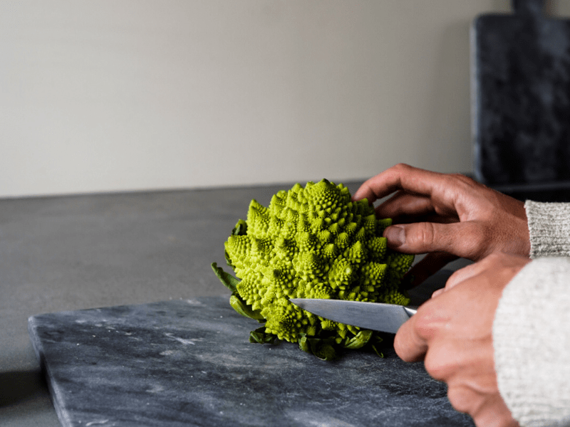 coquille recept romanesco kerstboompjes kerstrecept