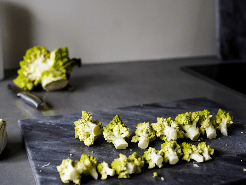 coquille recept romanesco kerstboompjes kerstrecept
