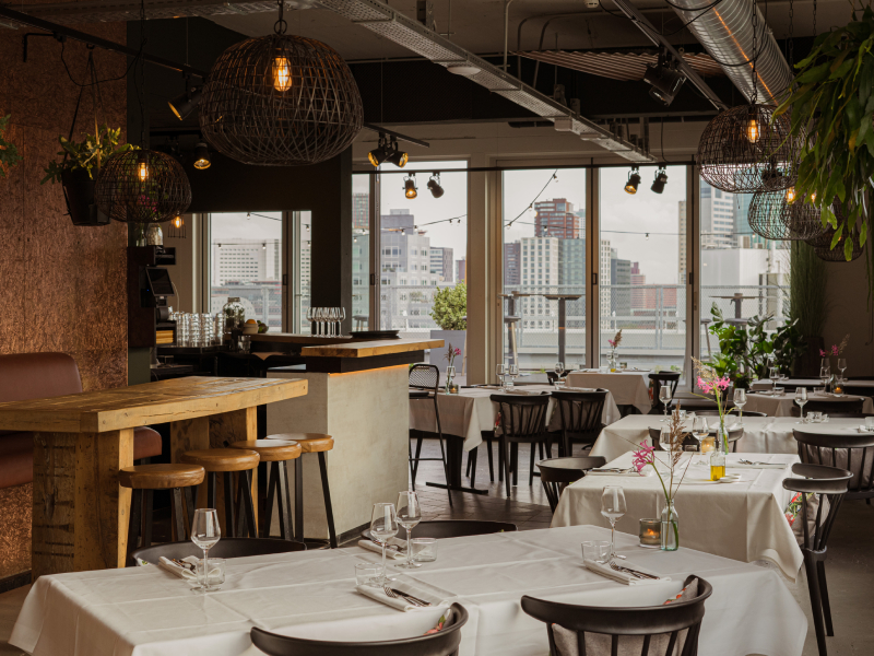fonteinrooftop restaurants Rotterdam