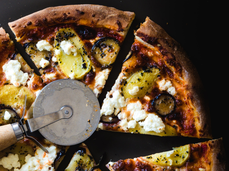 gezonde vegetarische pizza recept
