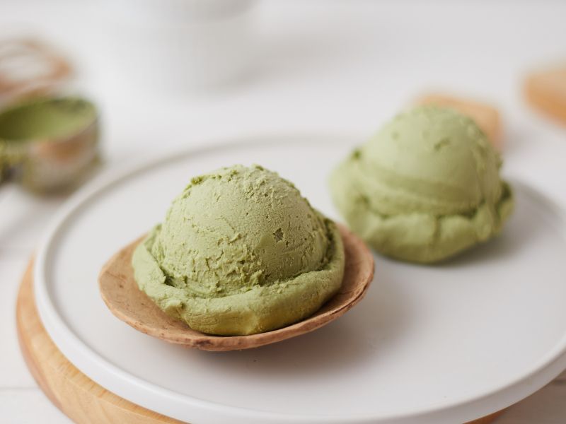 matcha ijs maken