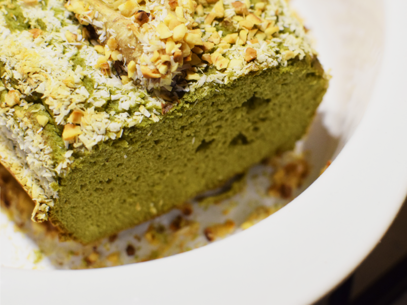 Recept | Easy, Peasy & Healthy Matcha cake