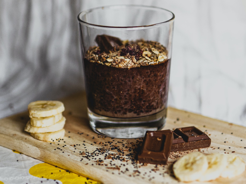 overnight chia pudding