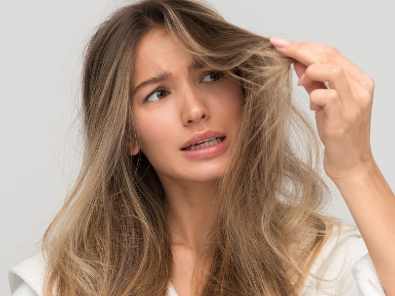 pluizig haar tips wondermiddelen