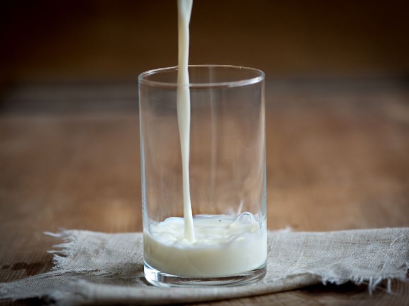 stoppen met zuivel melk