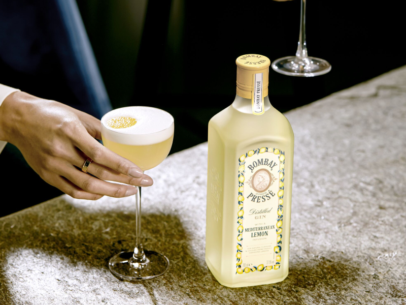 Cocktail recepten met Bombay Citron Pressé